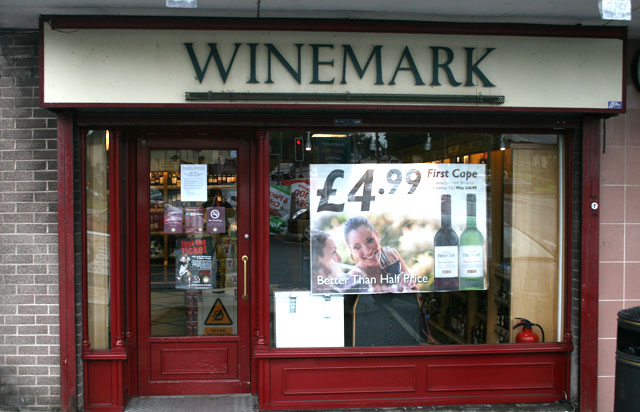 Scarva Street Winemark Store Front